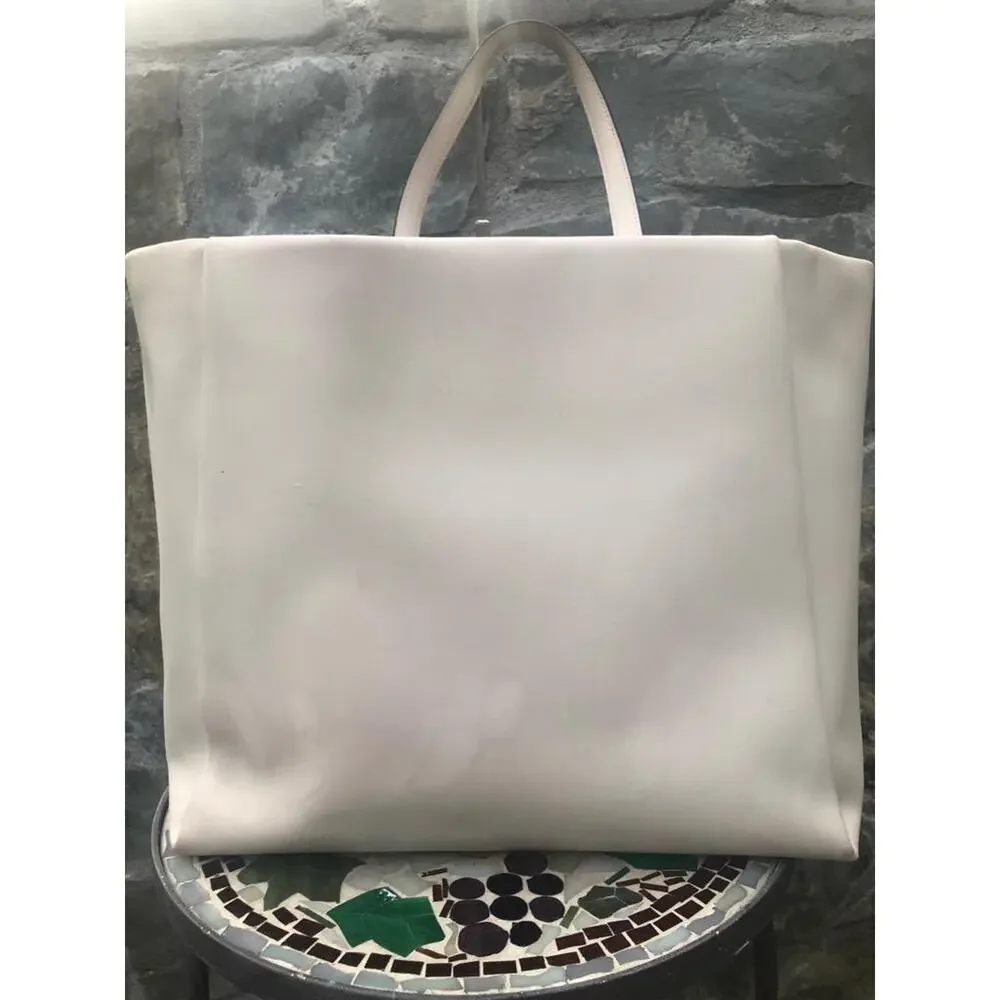 Kate Spade Lenora Camden Way Wkru3614 ivory Leather Tote (300